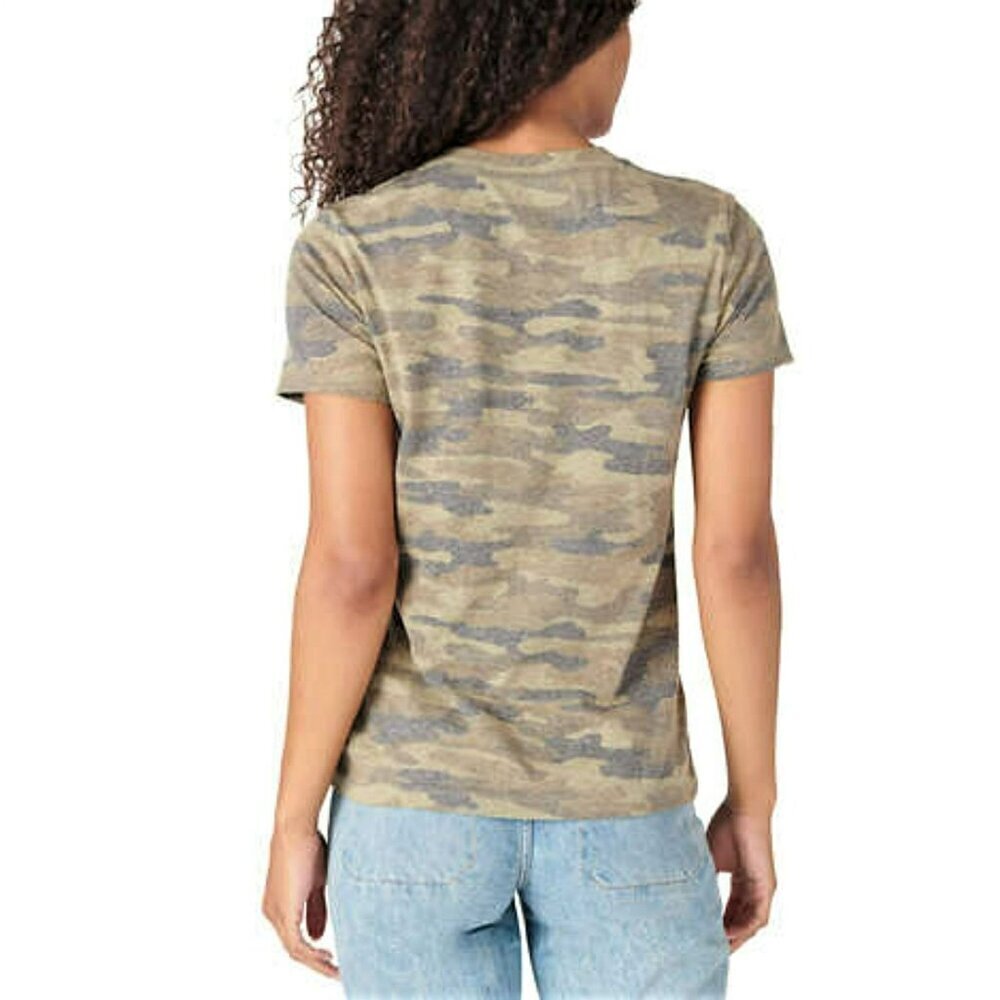 NWT Lucky Brand Super Soft Tee Camo' Graphic Print T-Shirt - Picture 3 of 6